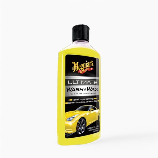 [MG-0155] Meguiars Ultimate Wash & Wax Autoshampoo mit Wax 473ml