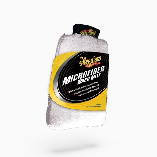 [MG-0002] Meguiars Super Thick Microfibre Wash Mitt Waschhandschuh 19x29cm